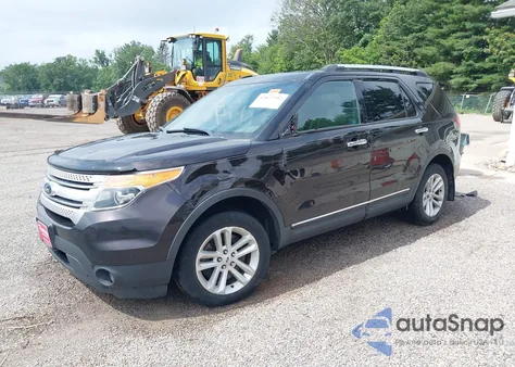 2013 Ford Explorer Xlt из США, поврежденный, VIN 1FM5K8D86DGB25818